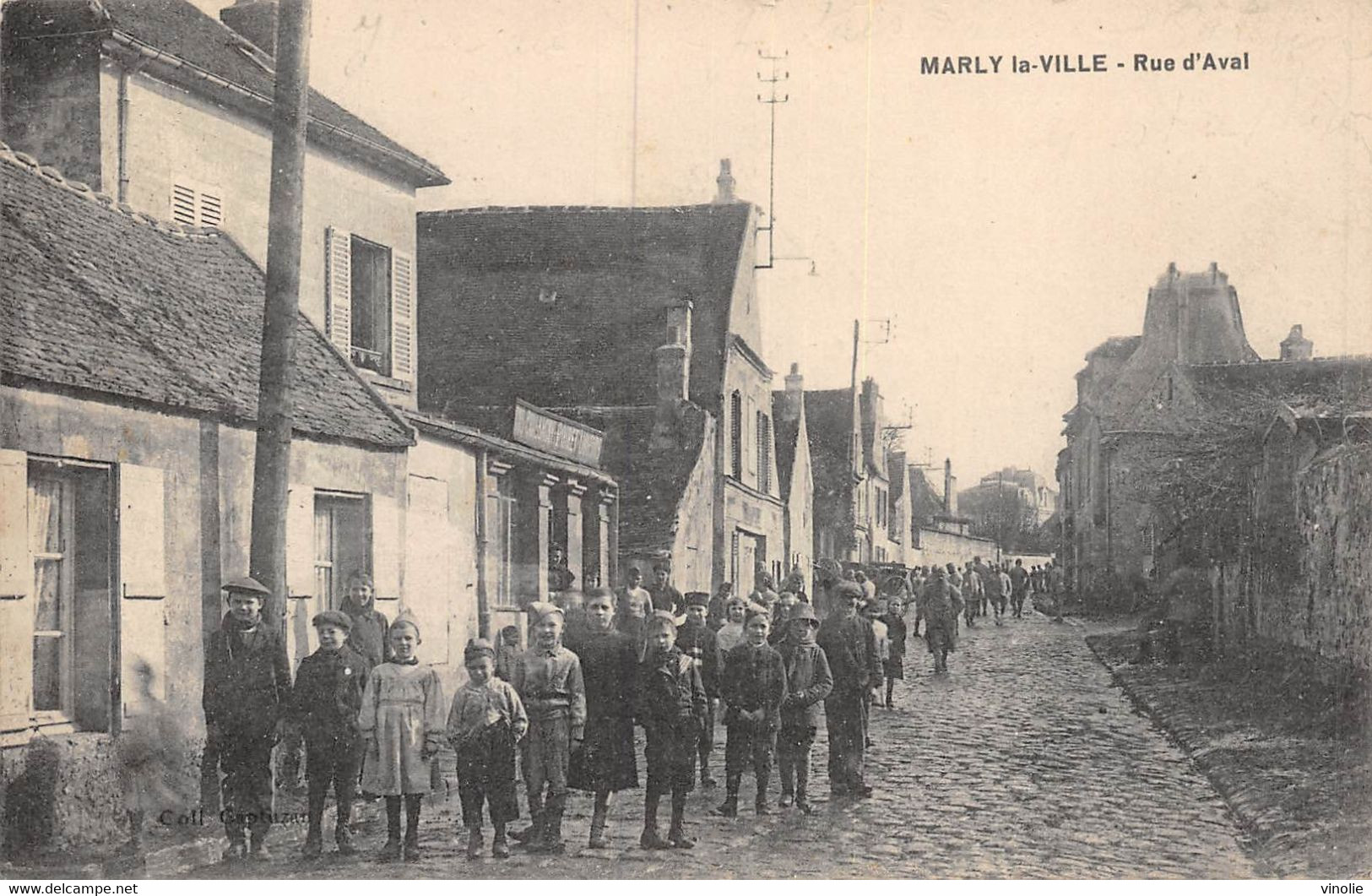 21-432 : MARLY-LA-VILLE. RUE D'AVAL - Marly La Ville