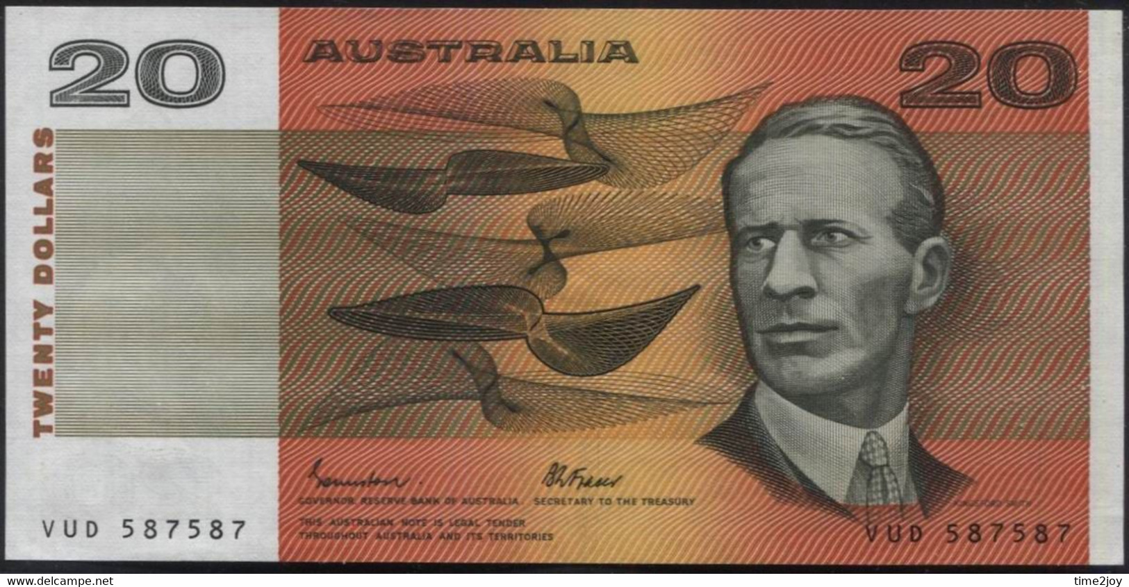 Australia $20 Paper Money Banknote - Moneta Locale