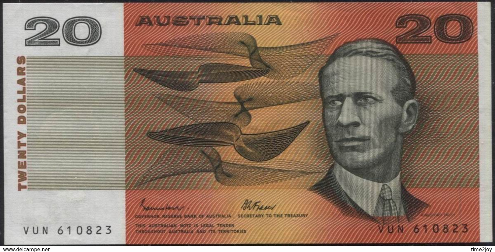 Australia $20 Paper Money Banknote - Moneta Locale