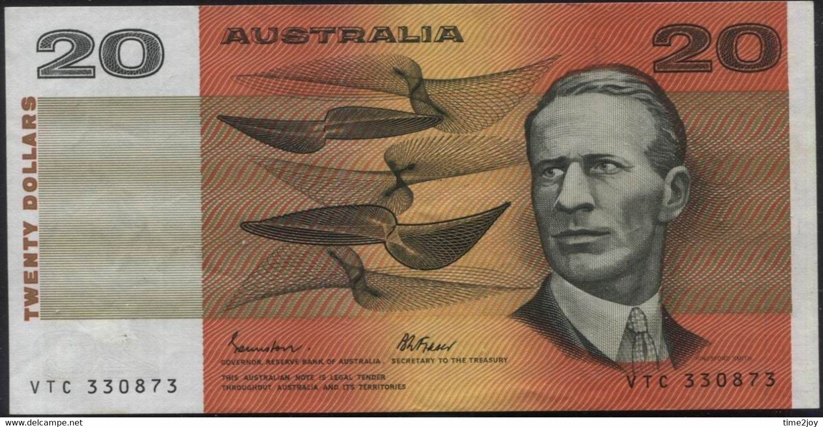 Australia $20 Paper Money Banknote - Moneta Locale