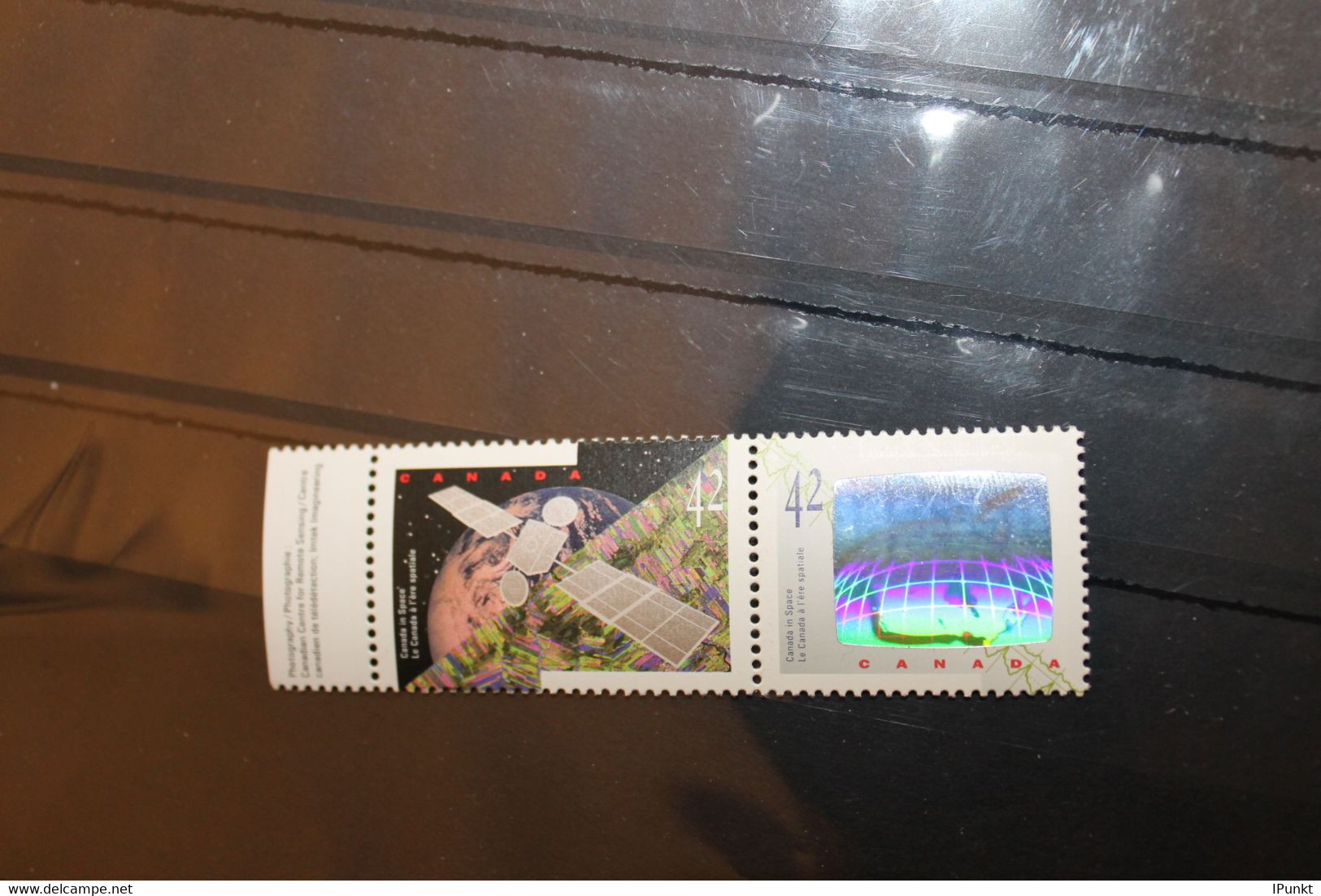 Canada; Hologramm Canada In Space, 1992; Hologramm-Marke Links Oder Rechts; MNH; Lesen - Hologrammes