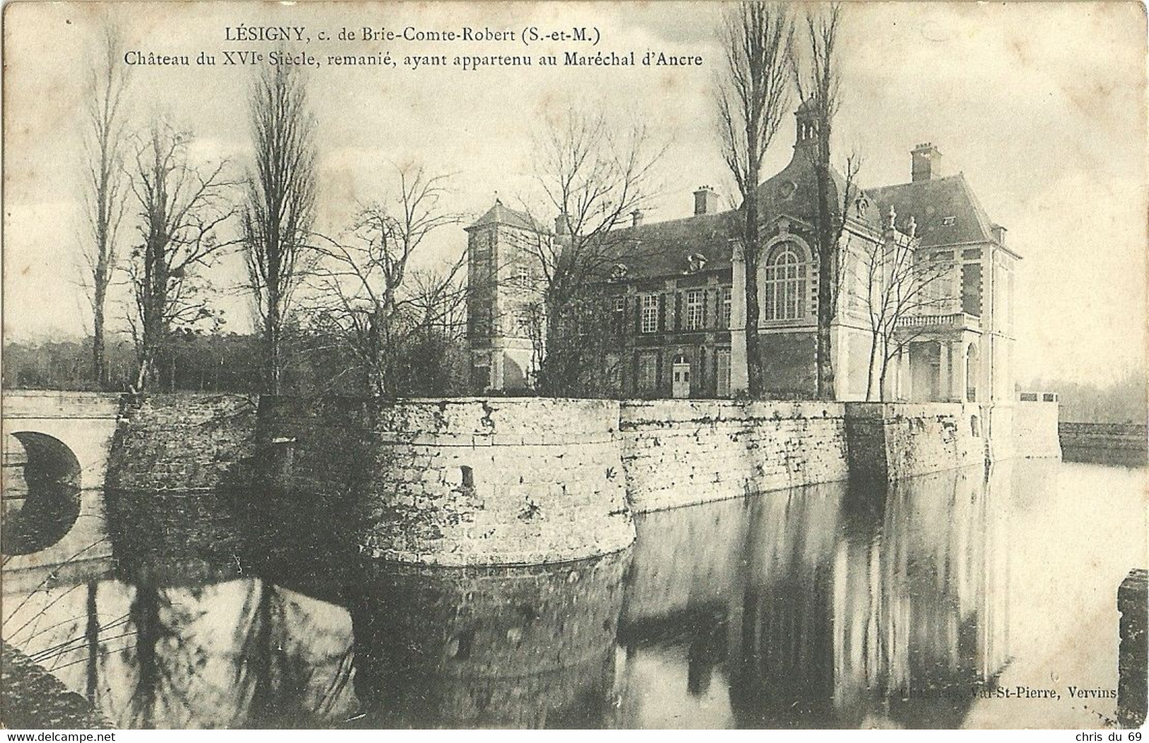 Lesigny Chateau Marechal D Ancre - Lesigny
