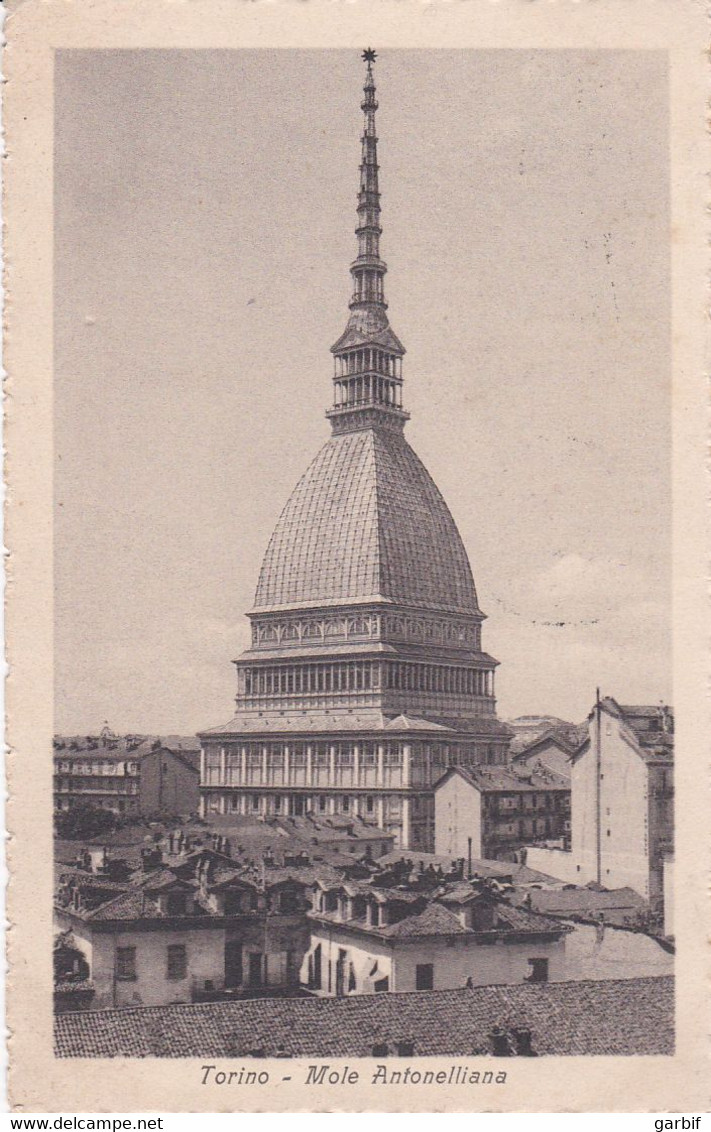 Torino - Mole Antonelliana - Fp Vg 1919 - Mole Antonelliana