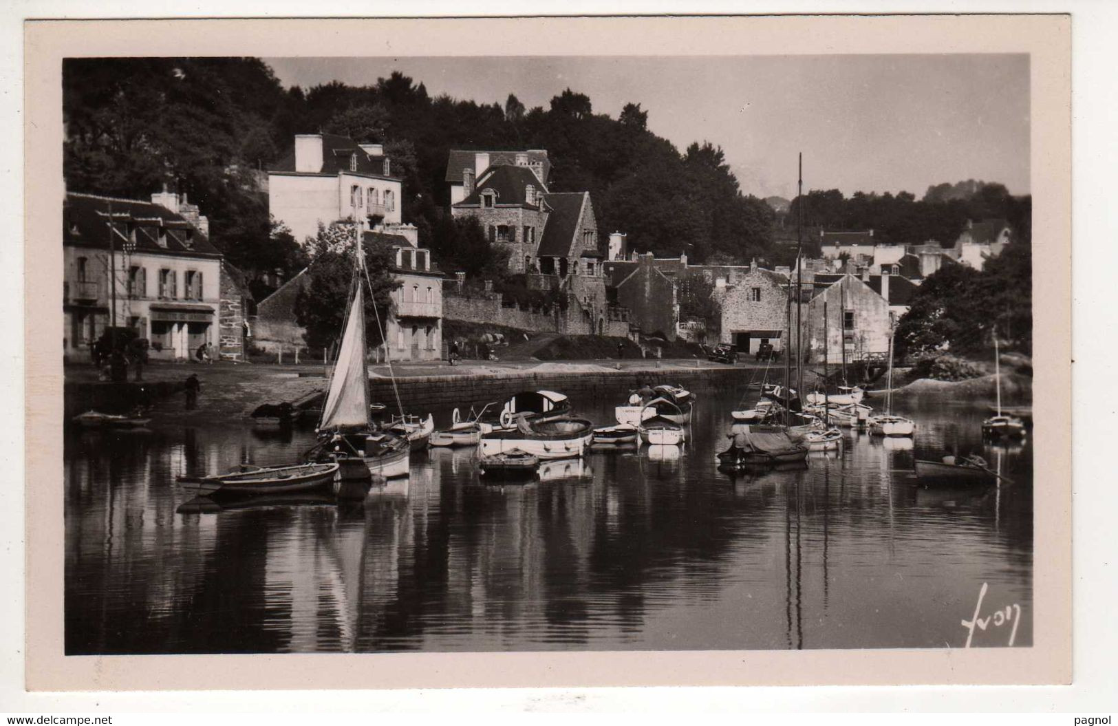 29 : Pont-Aven : Le Port ( Cpsm P.F. ) - Pont Aven