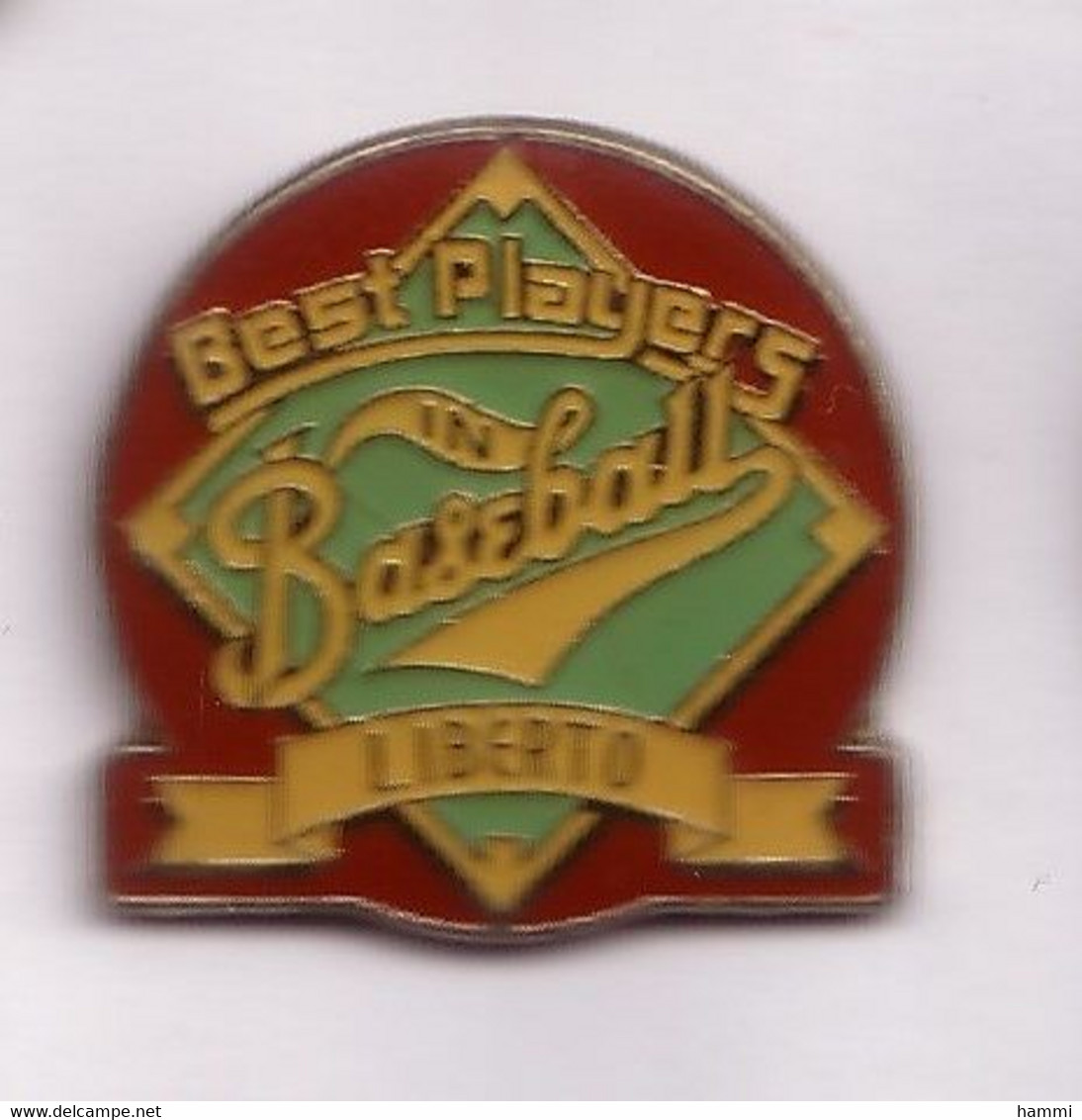 SP463  Pin's Baseball Base Ball USA Best Playeurs Liberto Achat Immédiat Immédiat - Baseball