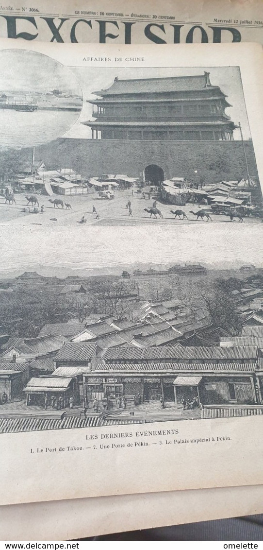 ANNALES 00 / LA TOUR D AUVERGNE / CHINE TAKOU PEKIN /PARTITION LA TOULOUSAINE MENGAUD DEFFES - 1900 - 1949