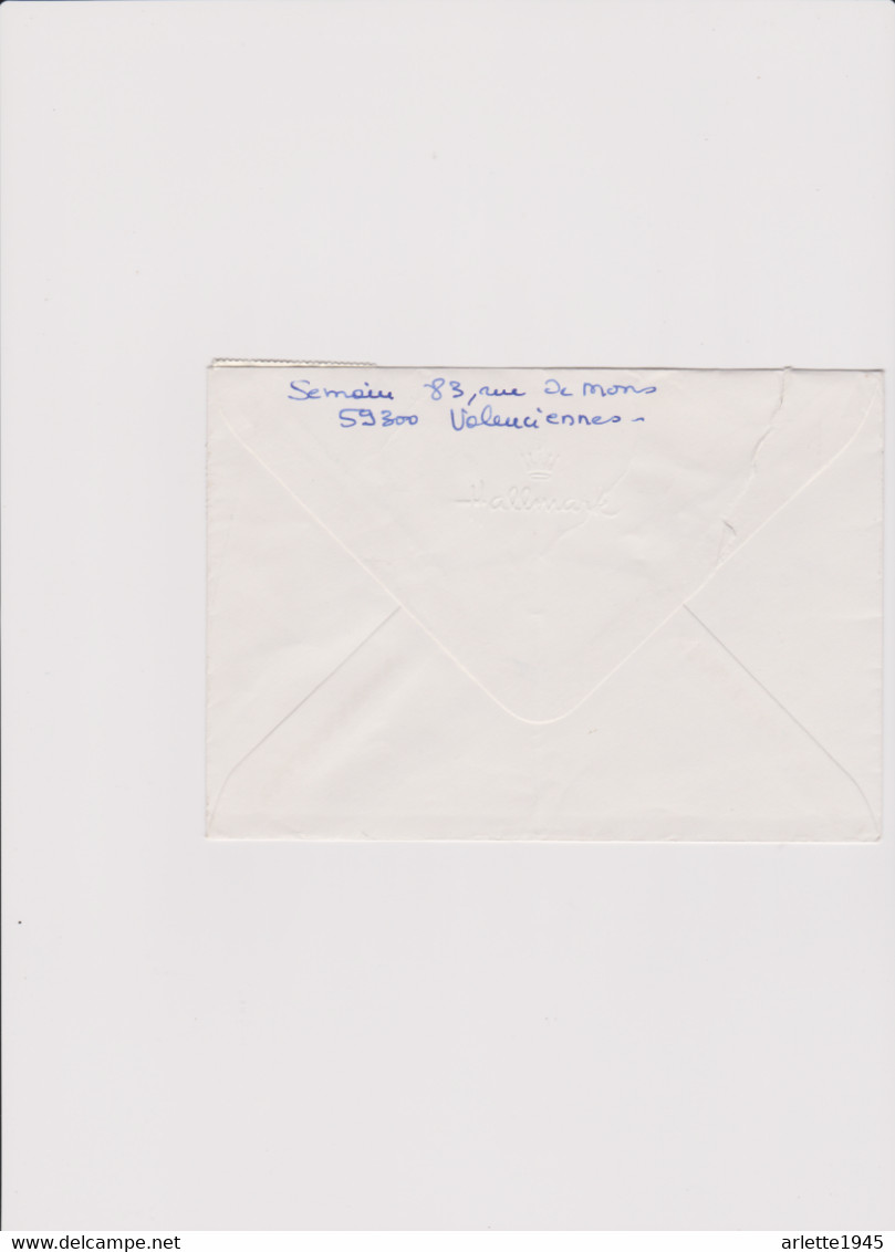 FRANCE VARIETEE N° 2690b SUR LETTRE VELO SANS CADRE INFERIEUR - Briefe U. Dokumente