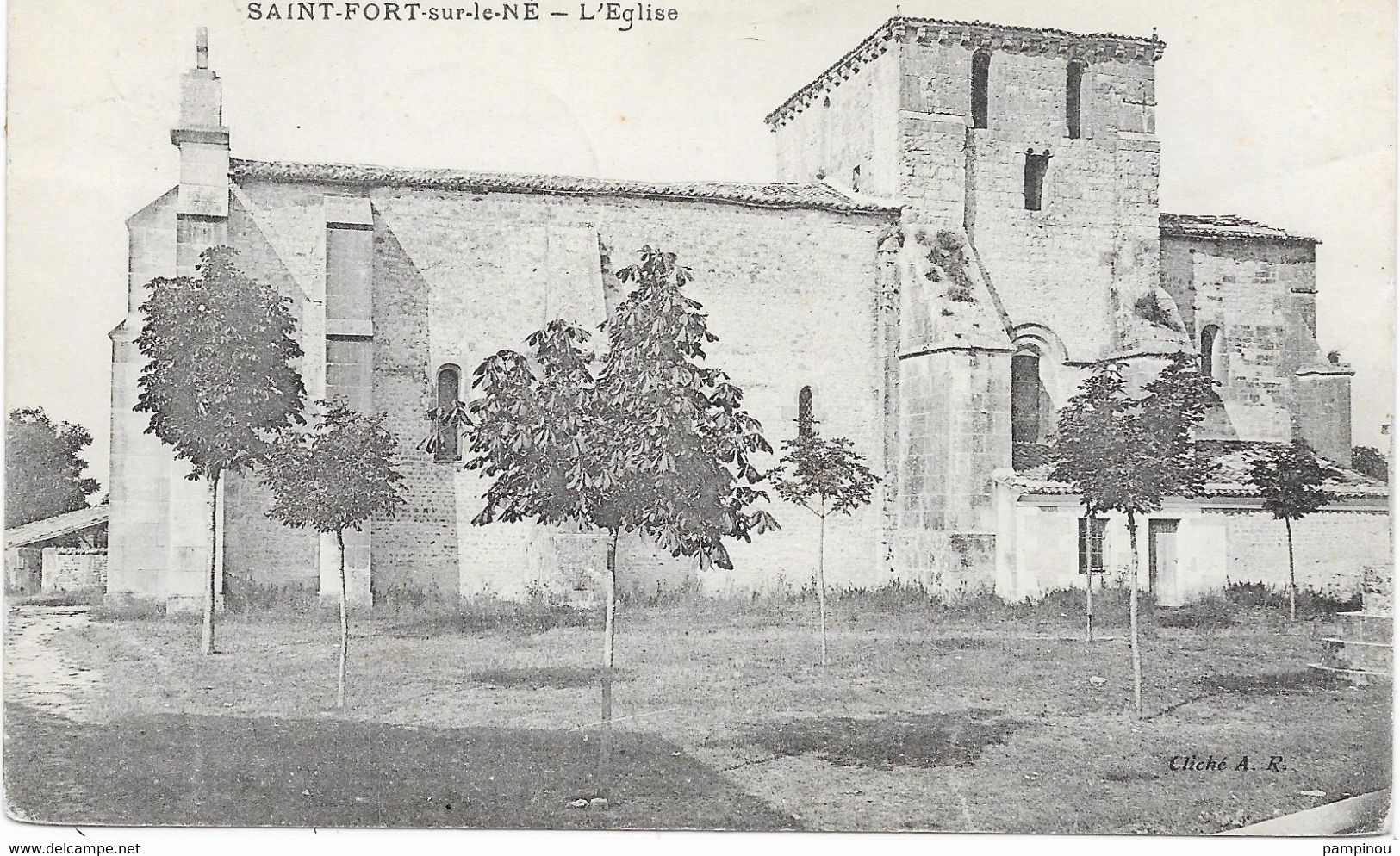 16 SAINT FORT SUR LE NE - L'église - Otros & Sin Clasificación