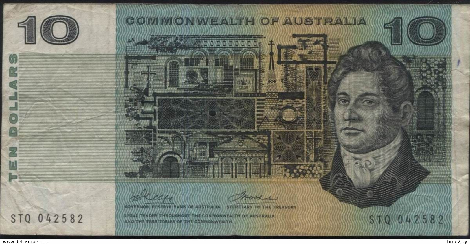 Australia : Commonwealth Australia $10 Banknote - Moneta Locale
