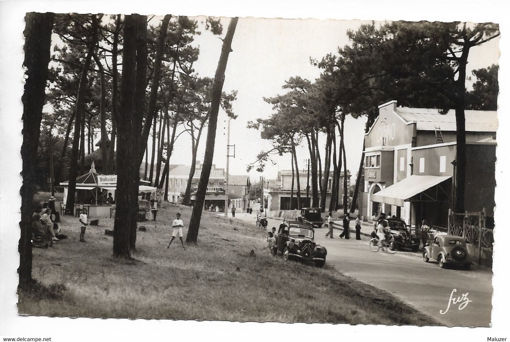 CARTE POSTALE ILE D'OLERON - CHARENTE MARITIME - SAINT-TROJAN-LES-BAINS - LE CASINO - Andere & Zonder Classificatie