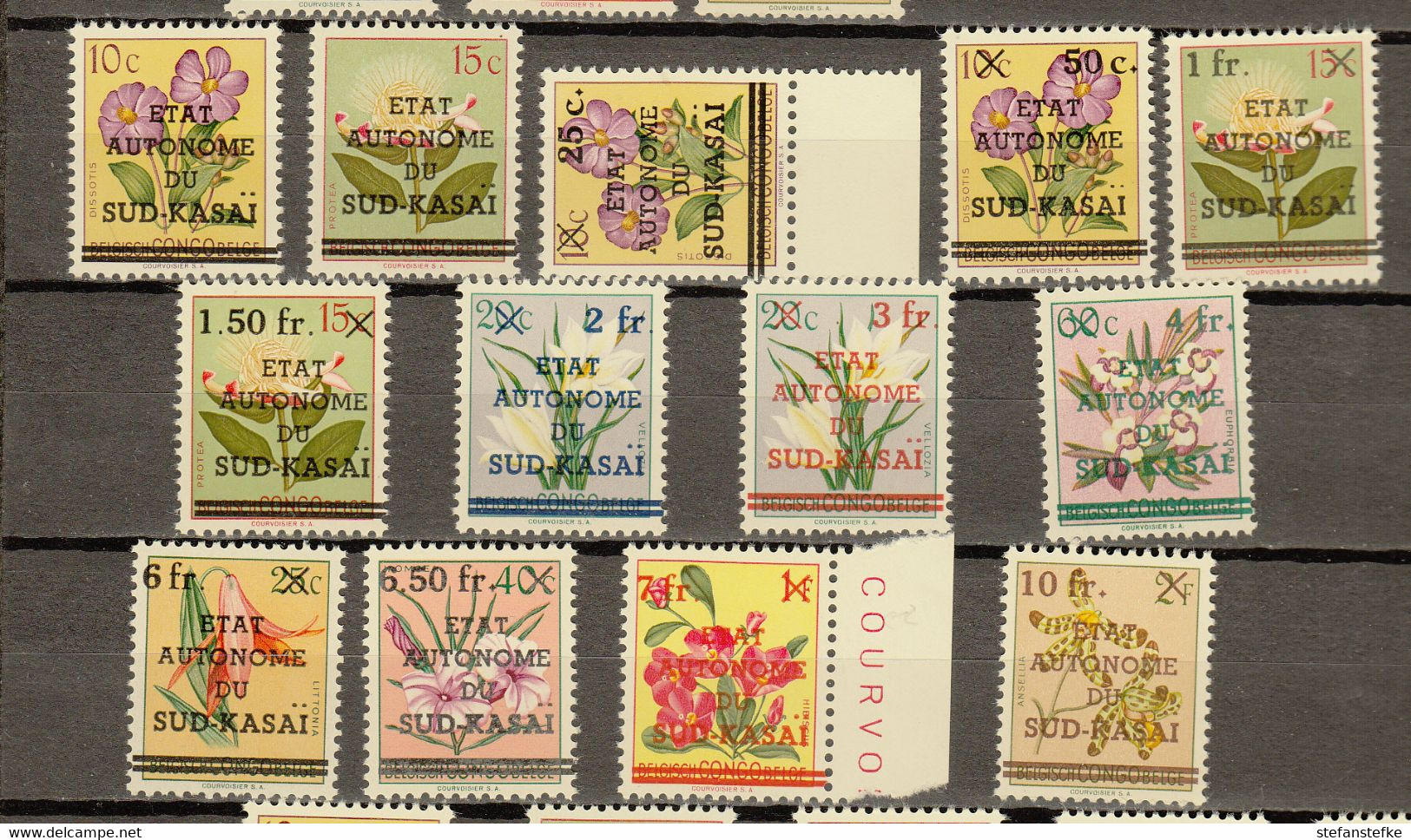 Zuid-Kasai Ocb Nr : 1 - 13 ** MNH (zie Scan) - South-Kasaï