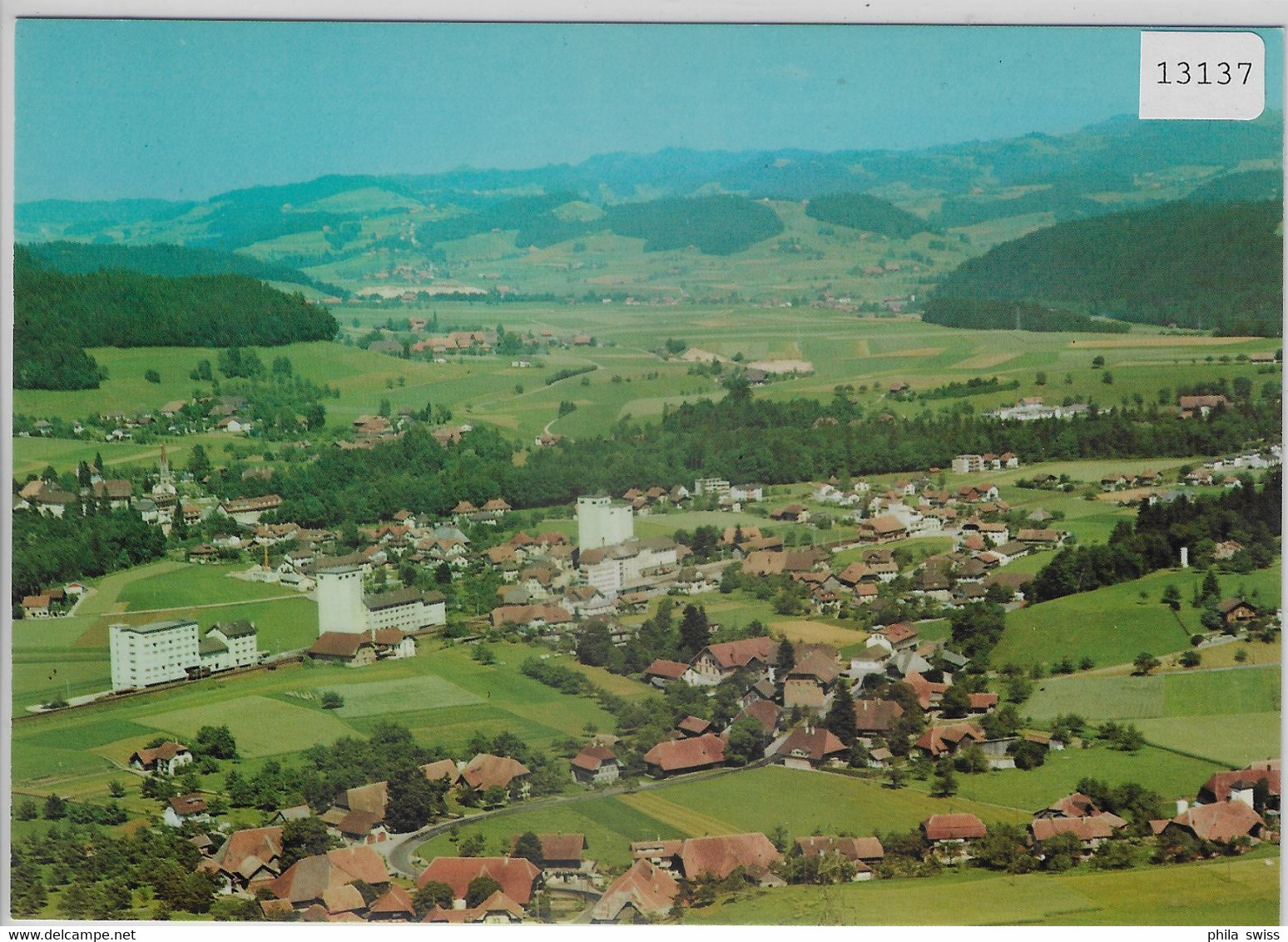 Flugaufnahme Lützelflüh-Goldbach I. Emmental - Lützelflüh