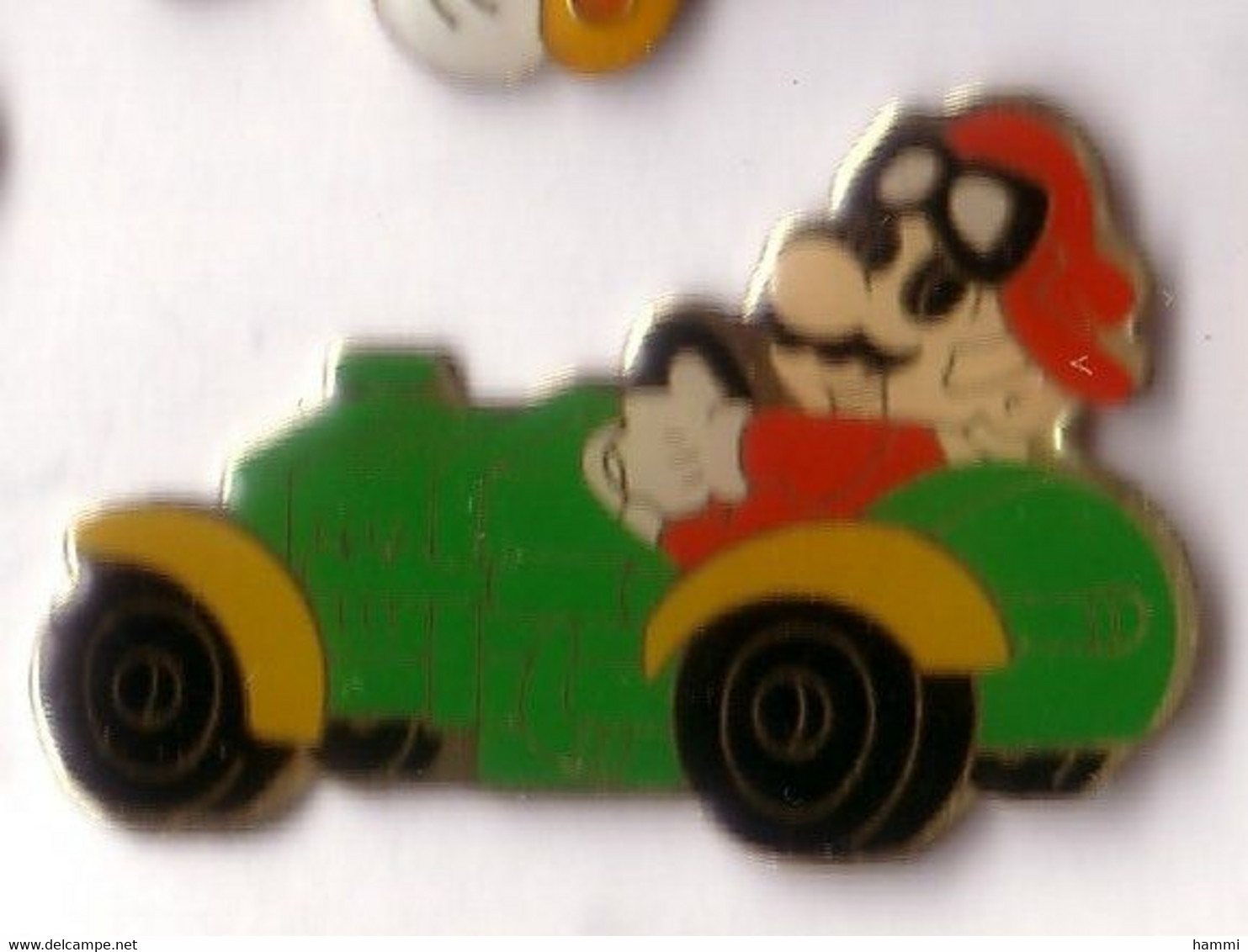 BD69 Pin's Jeu Jeux Nintendo Mario En Voiture Version 35mm Non Signé  époxy Achat Immédiat - Jeux