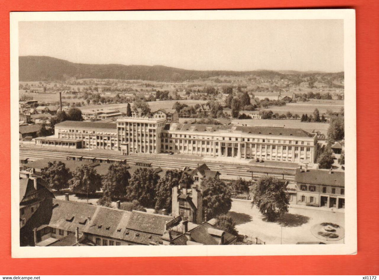 SIQ-01a Zofingen Bahnhof  Und Verlag Ringier. Nicht Gelaufen, Gross Format - Zofingen