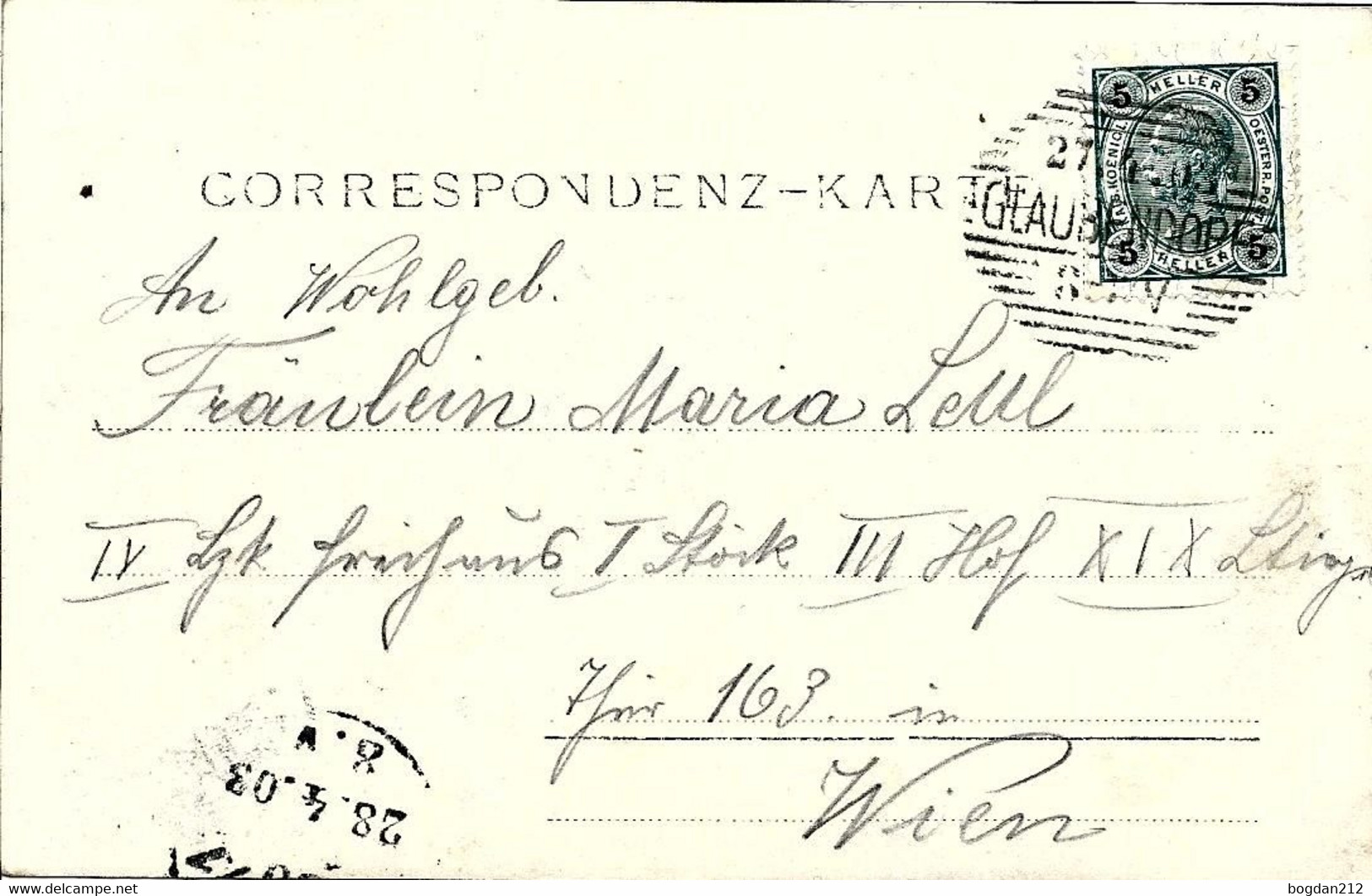1903 - HELDENBERG  , Gute Zustand, 2 Scan - Hollabrunn