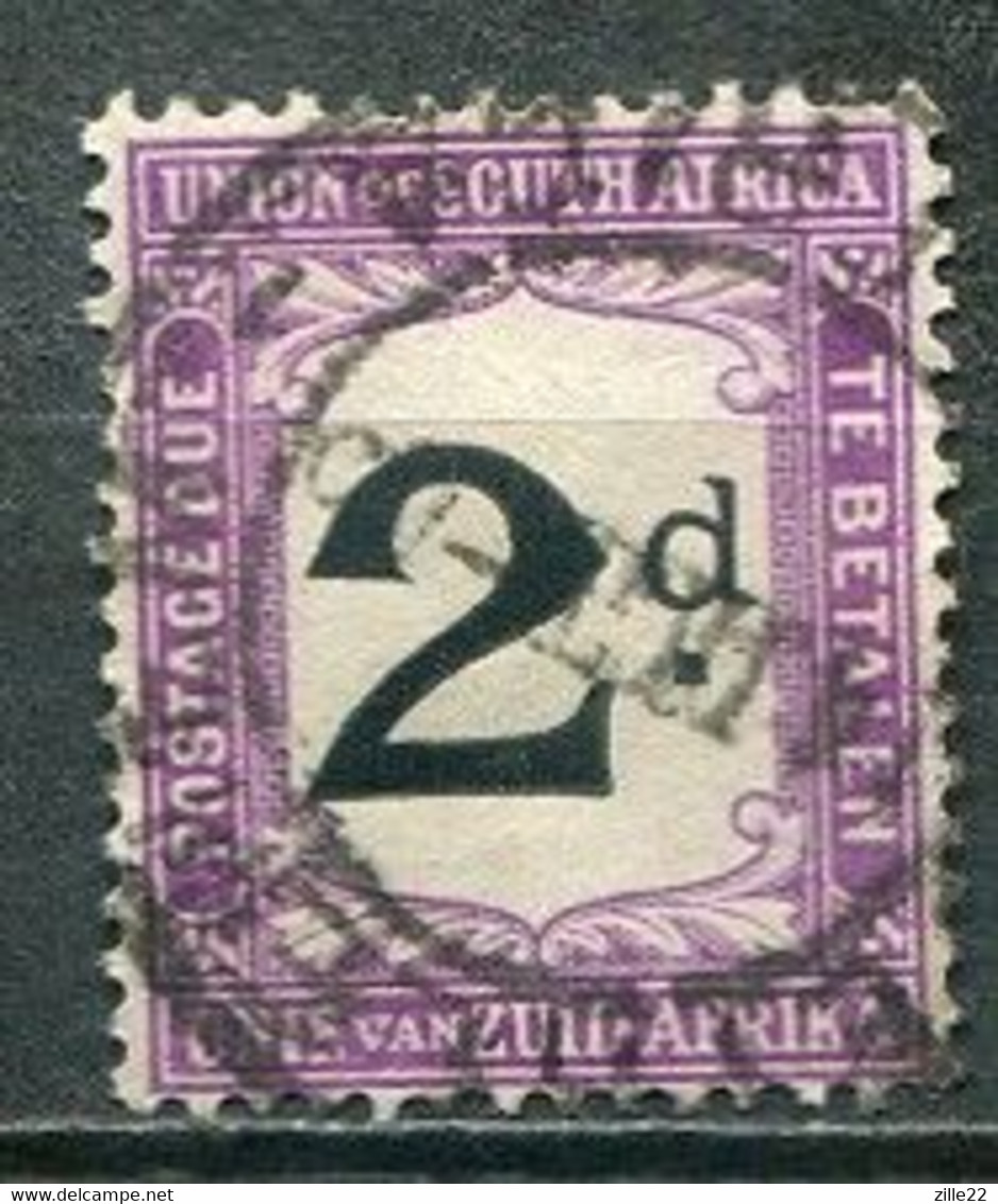 Union Of South Africa Postage Due, Südafrika Portomarken Mi# 3 Gestempelt/used - Strafport