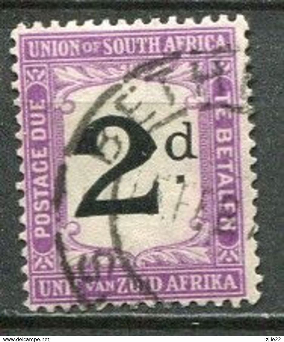 Union Of South Africa Postage Due, Südafrika Portomarken Mi# 3 Gestempelt/used - Timbres-taxe