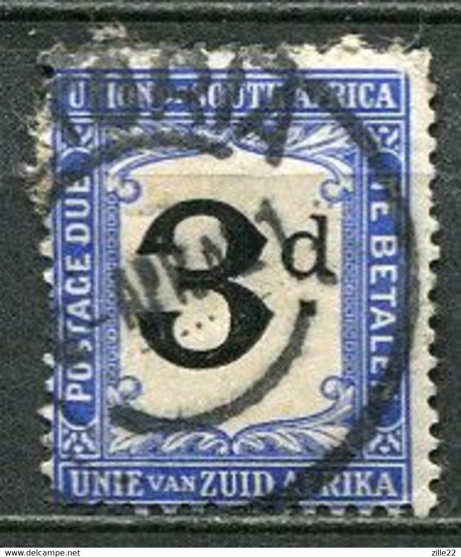 Union Of South Africa Postage Due, Südafrika Portomarken Mi# 4 Gestempelt/used - Strafport