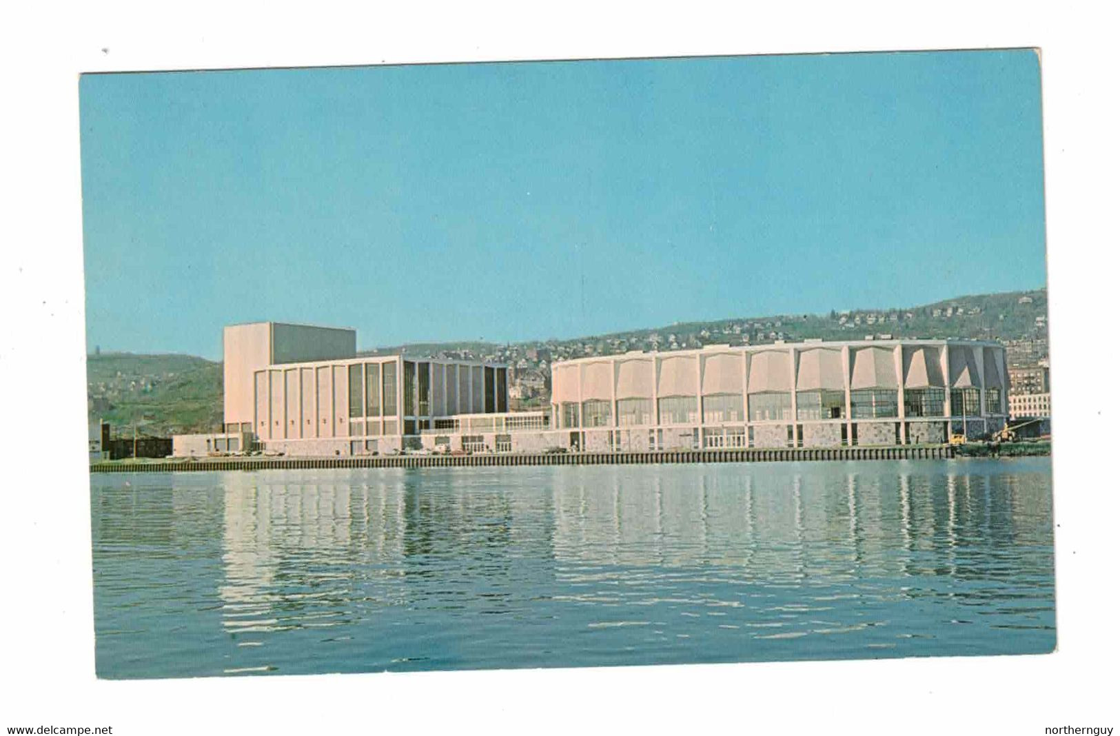 DULUTH, Minnesota, USA, Duluth Arena & Auditorium, Old Chrome Postcard - Duluth