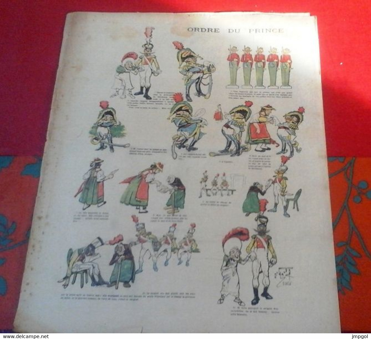 Le Petit Marseillais Supplément Illustré  N°24 Juin 1901 Dessin Lebeque - Le Petit Marseillais