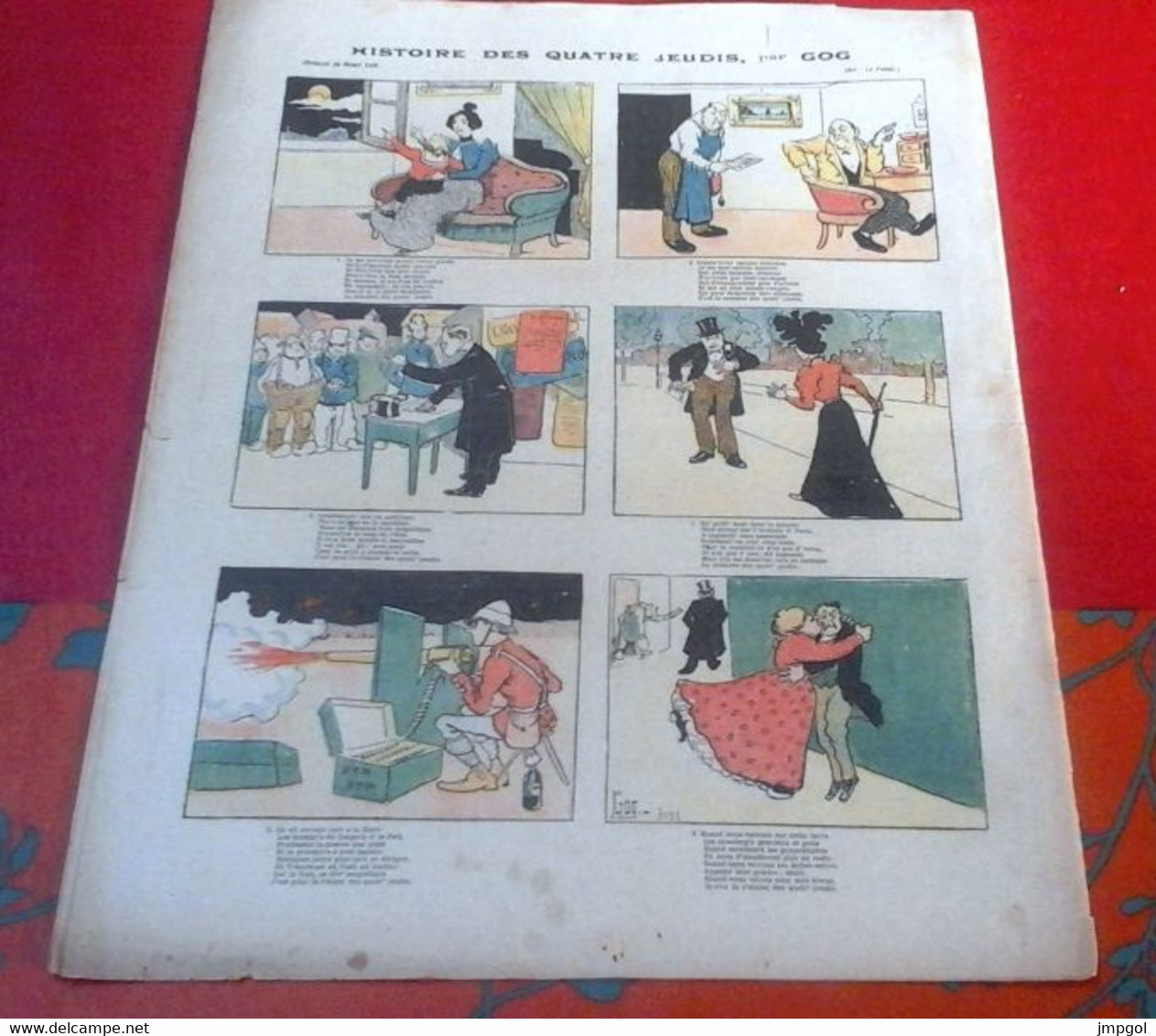 Le Petit Marseillais Supplément Illustré  N°34 Août 1900 A Paris Pendant Exposition Universelle Dessin Paul Varelli Gog - Le Petit Marseillais