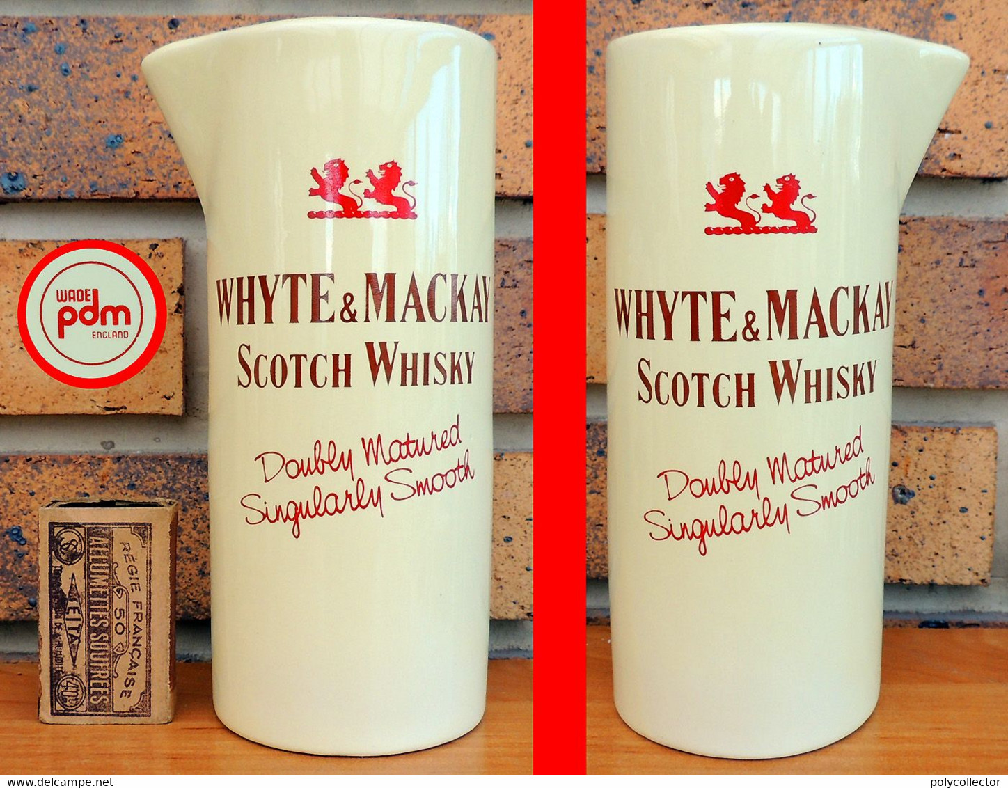 1 Pichet à WHISKY WHYTE & MACKAY - Jugs