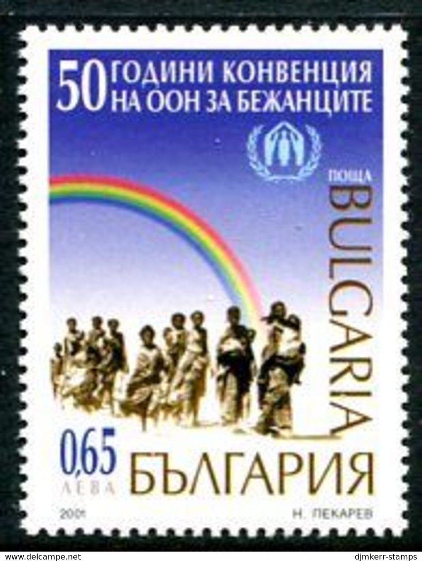 BULGARIA 2001 UNHCR 50th Anniversary MNH / **..  Michel 4522 - Neufs