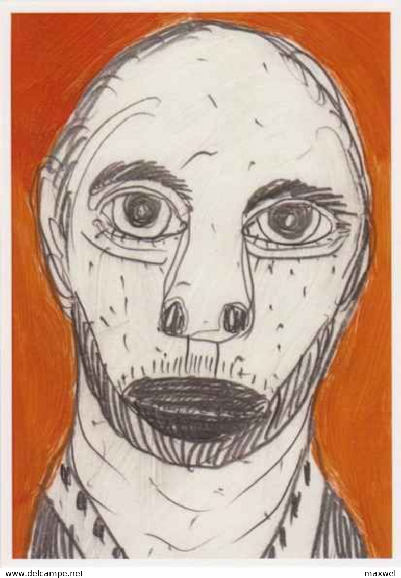 Cpm 1741/653 ERGON - Homme - Tête - Visage - Artiste Peintre - Illustrateur - Ergon