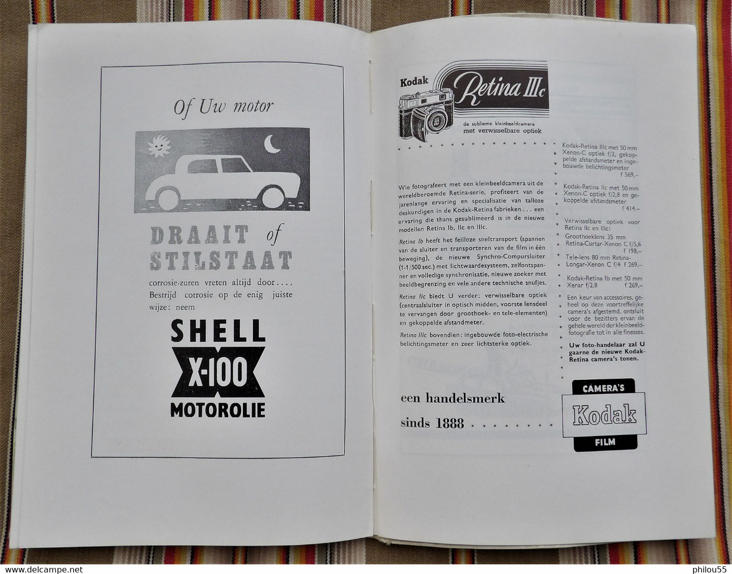 Livre DE AUTO EN ZIJN BAAS 3eme Edition 1955 A. W. GANZEVOORT