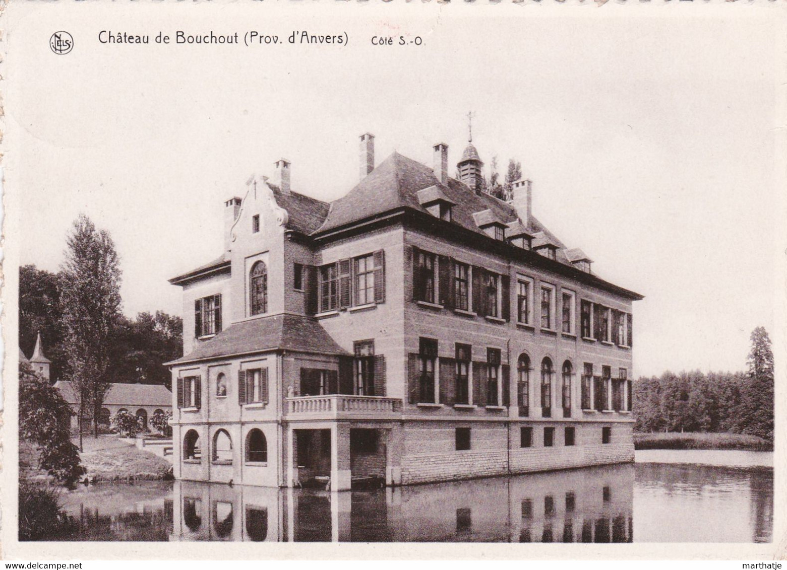 Château De Bouchout (Prov. D'Anvers) - Côté S.-O. - Boechout