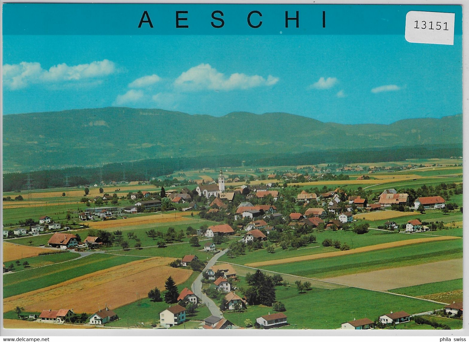 Flugaufnahme Aeschi SO - Aeschi