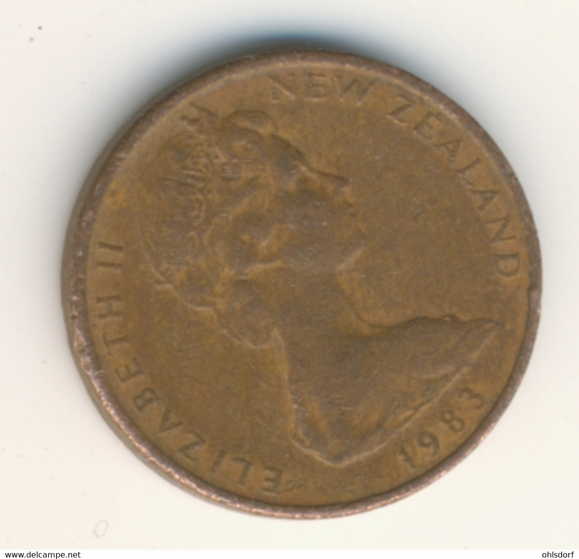 NEW ZEALAND 1983: 1 Cent, KM 31 - Nuova Zelanda