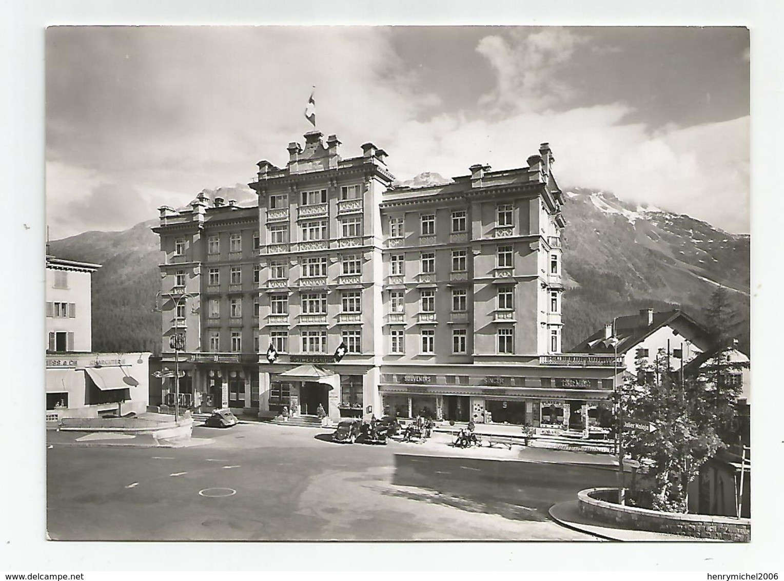 Suisse Grisons St Moritz Hotel Schweizerhof - Saint-Moritz