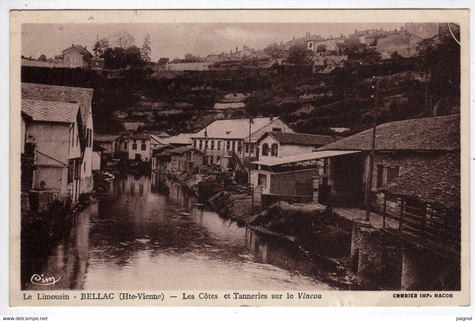 87 : Bellac : Les Tanneries Sur Le Vincou - Bellac