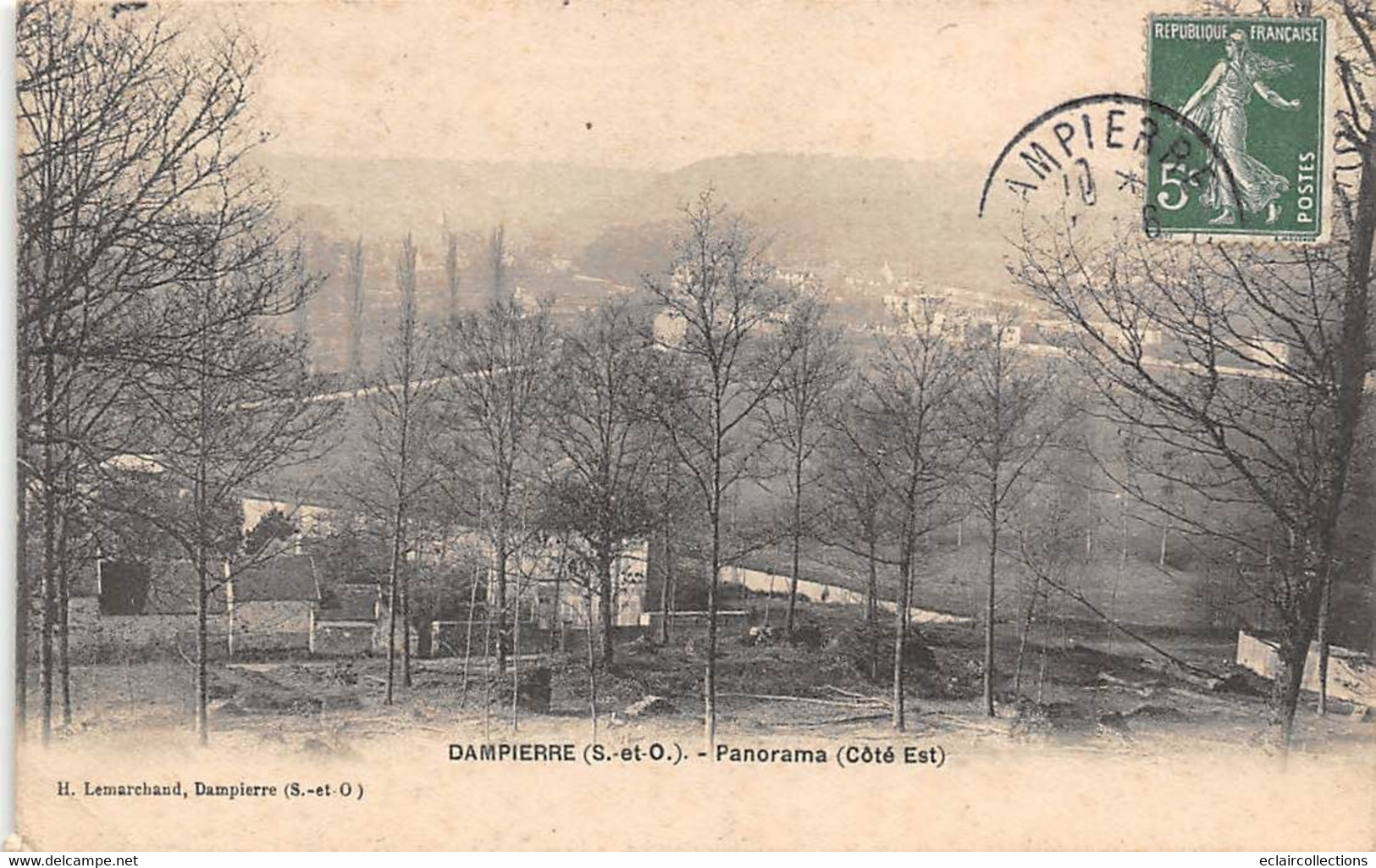Dampierre-en-Yvelines         78       Panorama Côté Est       (voir Scan) - Dampierre En Yvelines