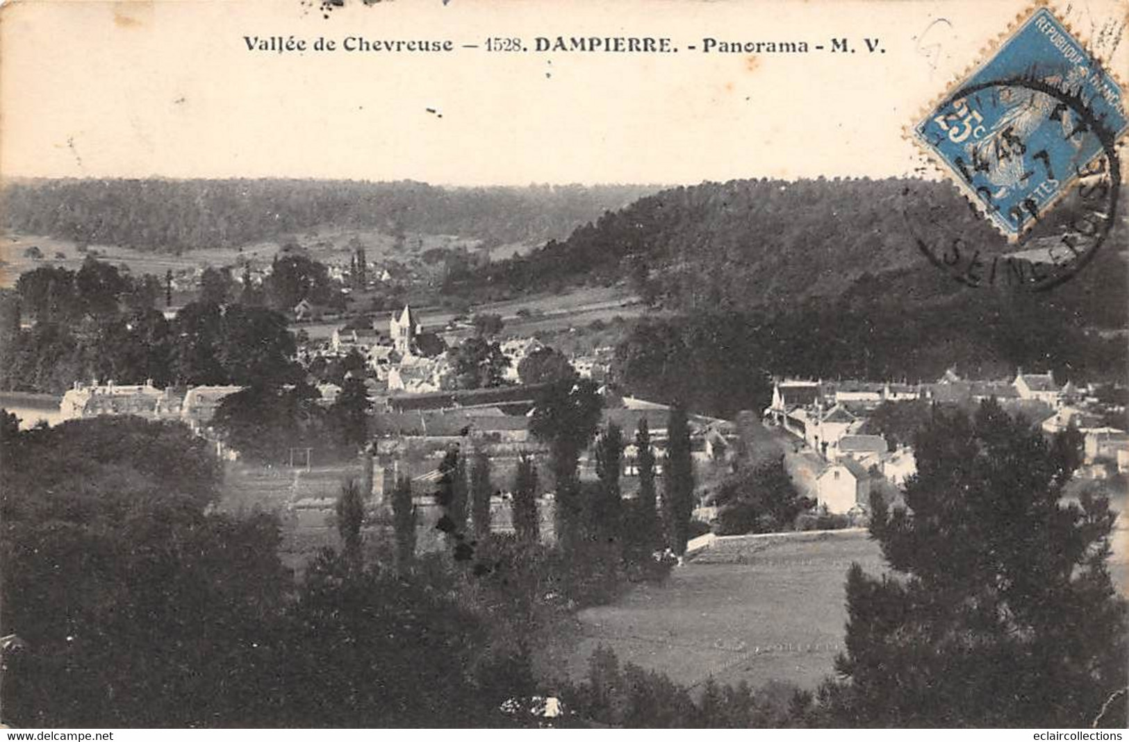 Dampierre-en-Yvelines         78         Panorama        MV 1528       (voir Scan) - Dampierre En Yvelines