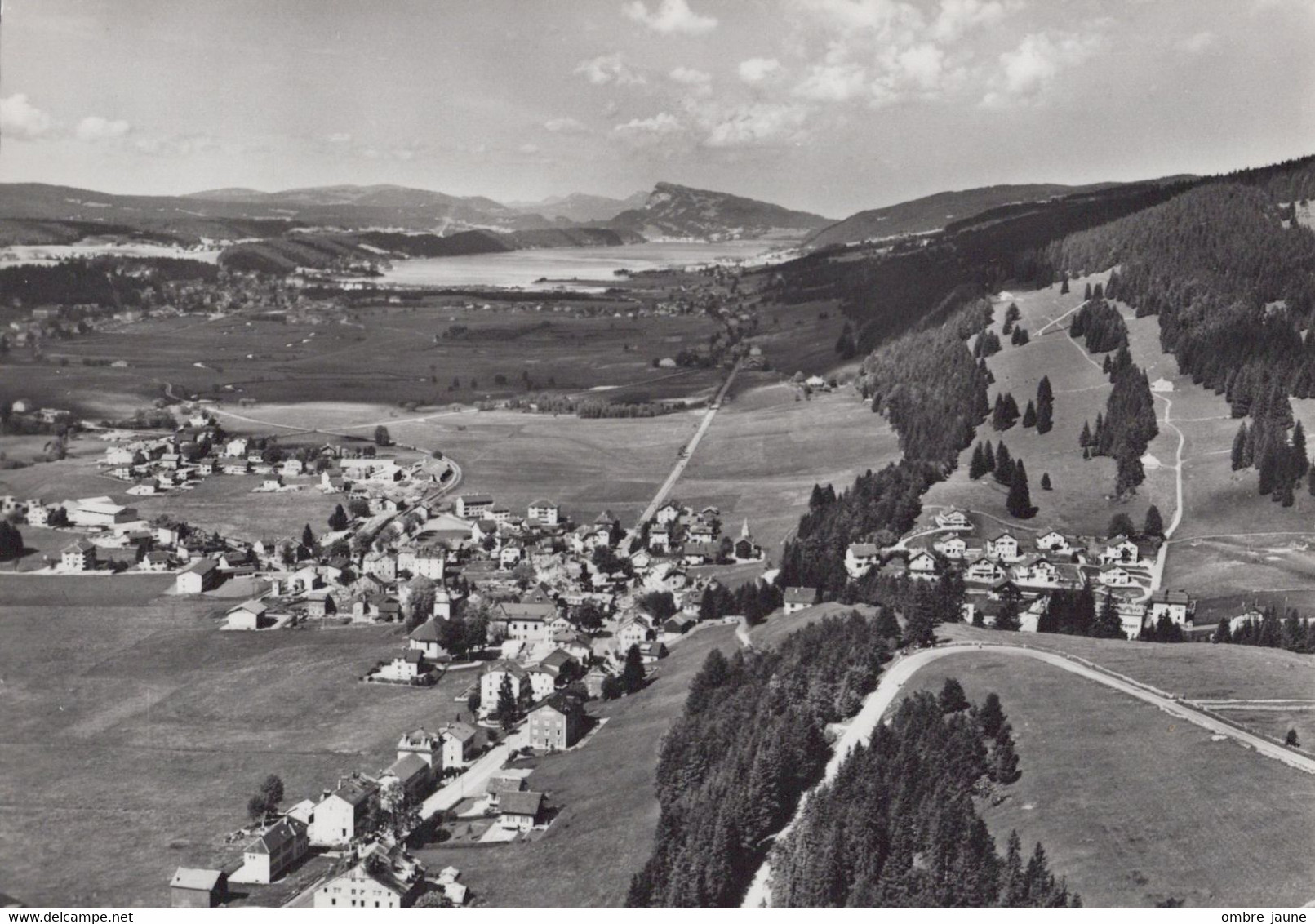 TF - SUISSE -   Le BRASSUS Lac De Joux - Et Dent De Vaulion Vue Aérienne - Vaulion