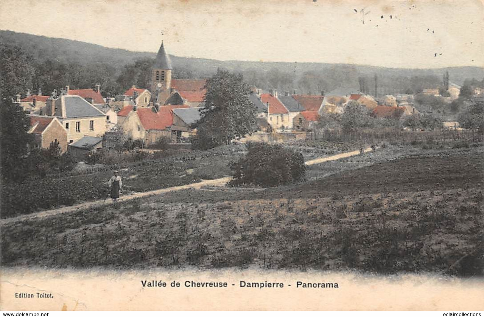 Dampierre-en-Yvelines         78         Panorama        Couleur        (voir Scan) - Dampierre En Yvelines