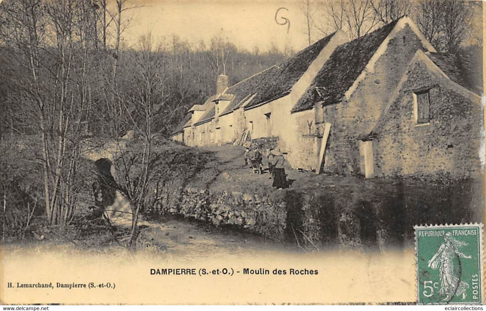 Dampierre-en-Yvelines         78         Moulin Des Roches    -  2  -        (voir Scan) - Dampierre En Yvelines