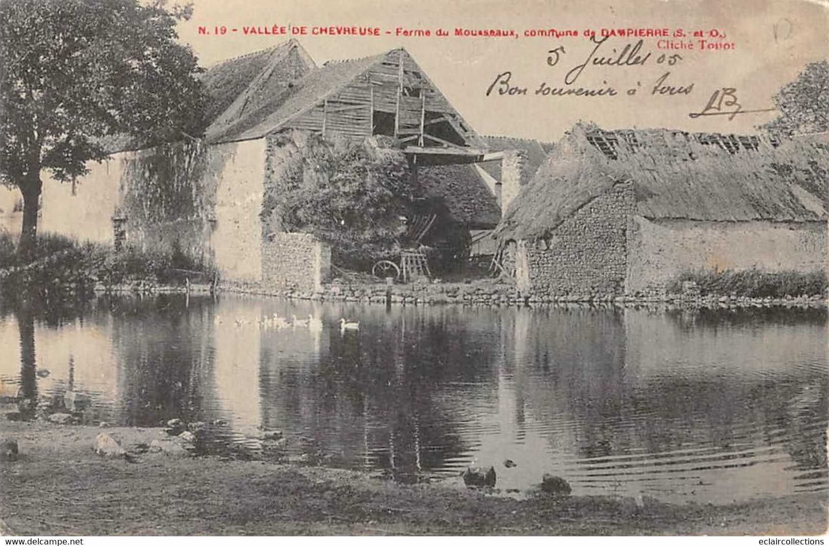 Dampierre-en-Yvelines         78         Ferme Du Mousseaux      (voir Scan) - Dampierre En Yvelines