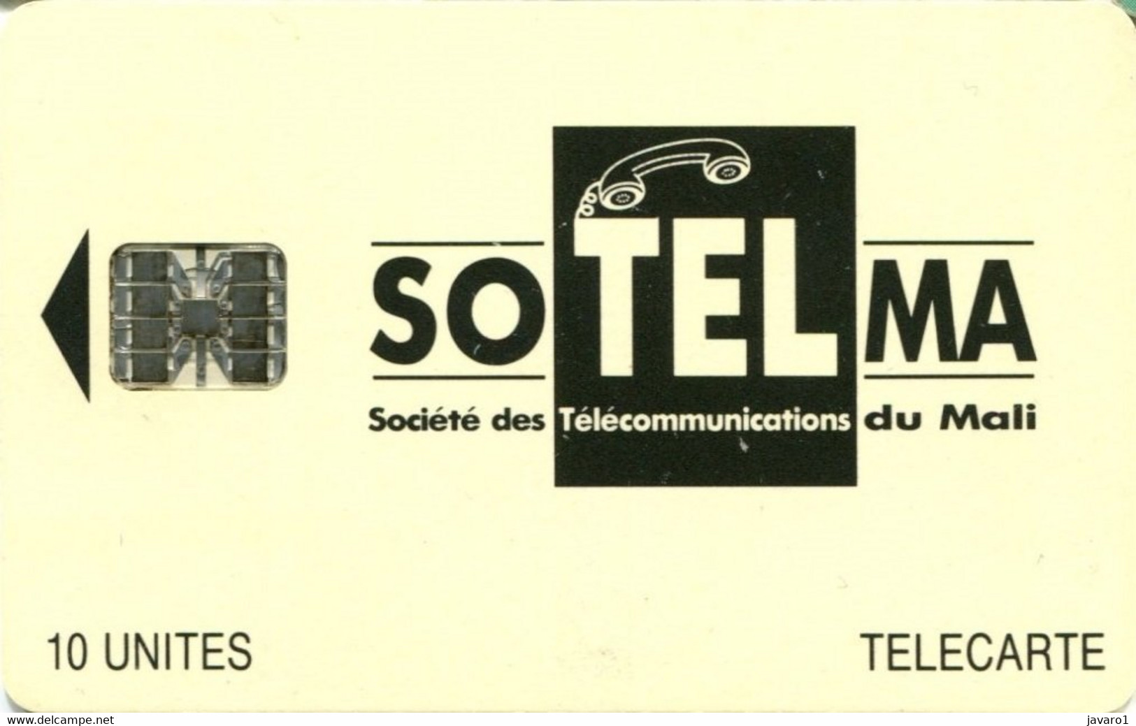 MALI : 12B 10 U SI-7 Black  ISO USED  C46145604 - Mali