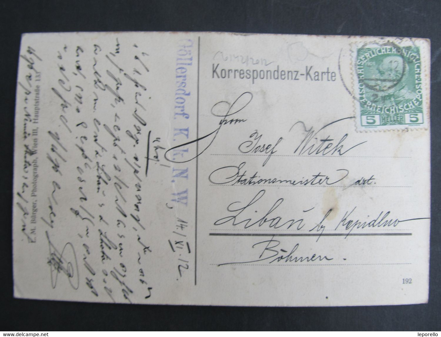 AK GÖLLERSDORF B. Hollabrunn Strafanstalt 1912 //   D*47592 - Hollabrunn
