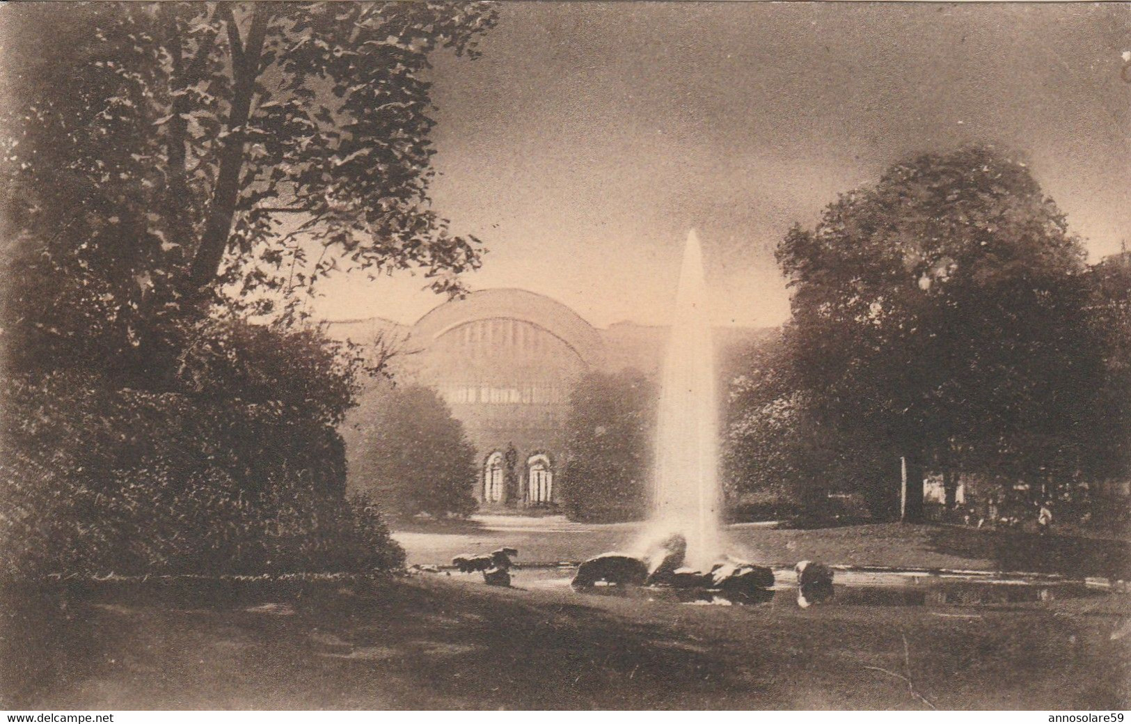 CARTOLINA: TORINO - GIARDINI PIAZZA CARLO FELICE - VIAGGIATA - F/P - B/N - LEGGI - Parks & Gärten