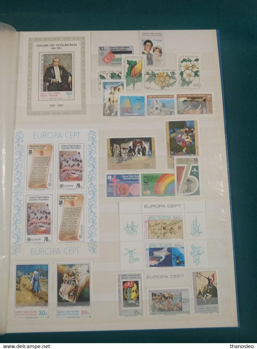 Turkish Cyprus 1974-1994 Complete Collection MNH VF - Andere & Zonder Classificatie