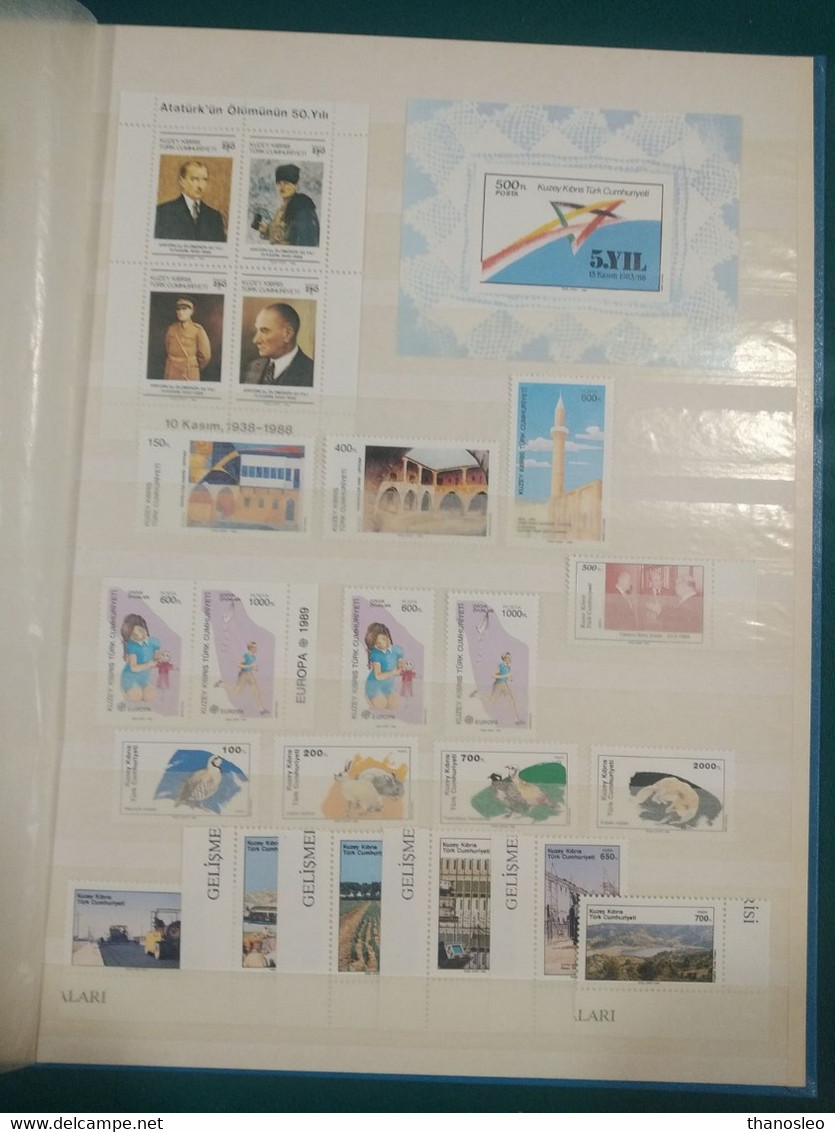 Turkish Cyprus 1974-1994 complete collection MNH VF