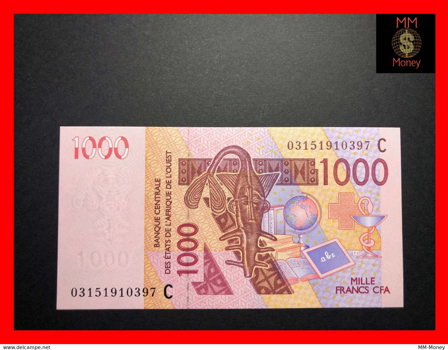 Burkina Faso 1.000   1000  Franc 2003  WAS  P. 315 C   UNC - Burkina Faso