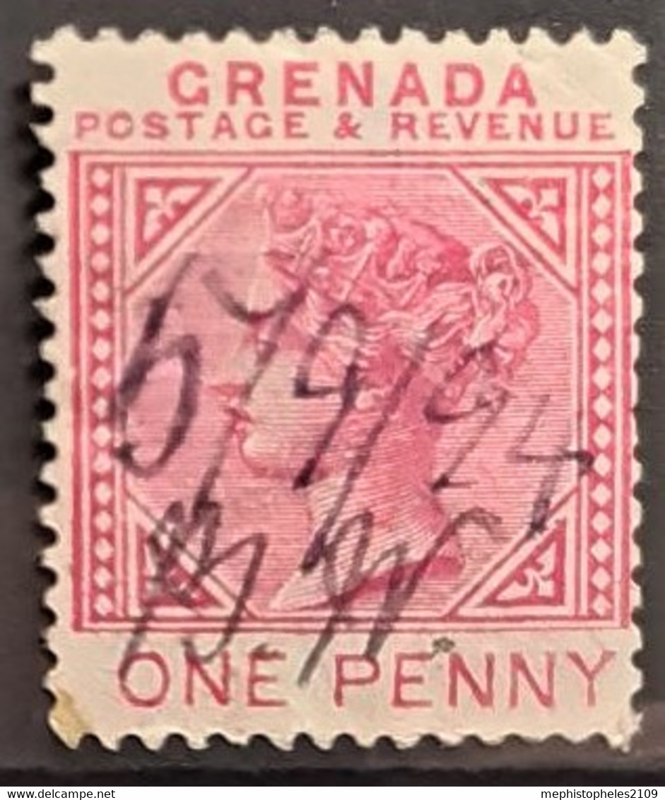 GRENADA 1883 - Canceled - Sc# 21 - 1d - Grenada (...-1974)