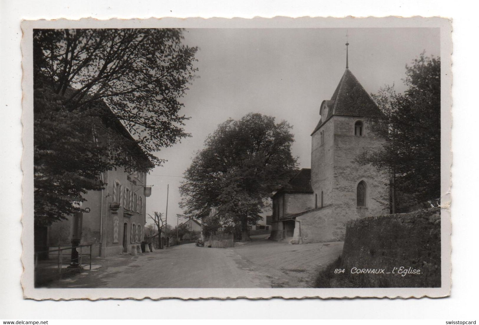 CORNAUX L'Eglise Hôtel Soleil Tanksäule - Cornaux