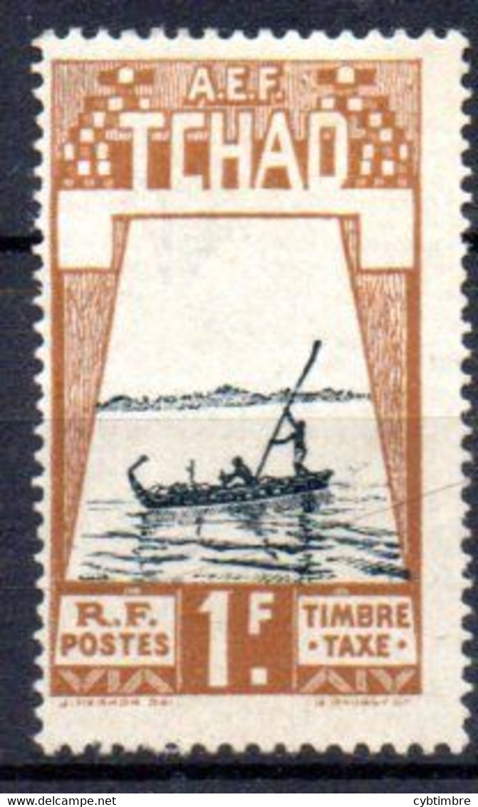 Tchad: Yvert N° Taxe 20(*) - Unused Stamps