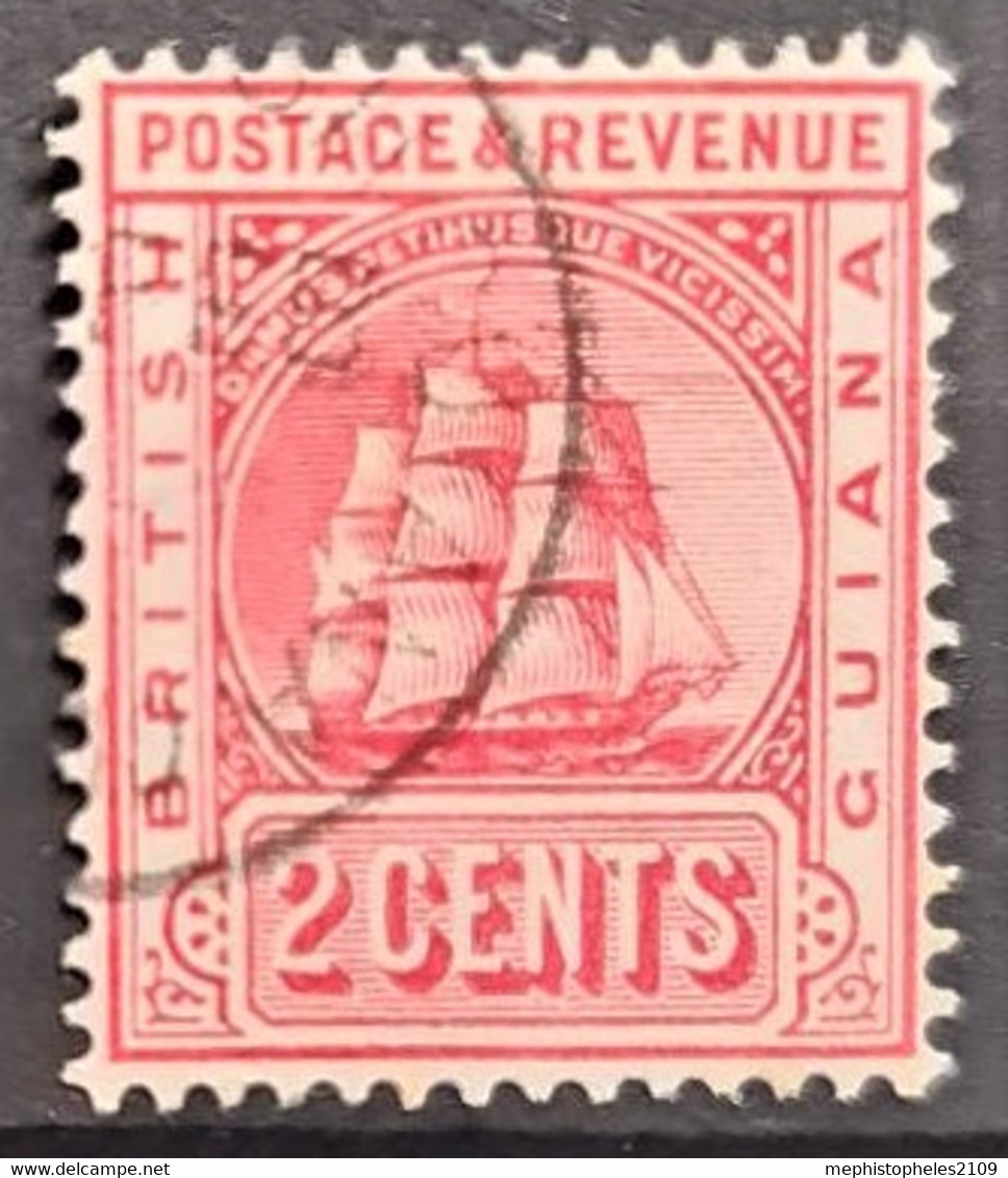 BRITISH GUIANA 1907 - Canceled - Sc# 172b - 2c - Brits-Guiana (...-1966)